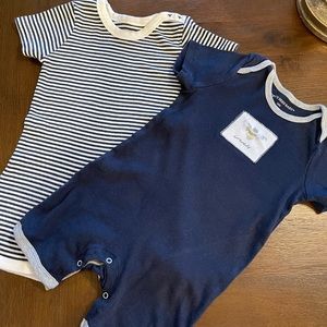 Burts bees baby rompers ( 24 months)